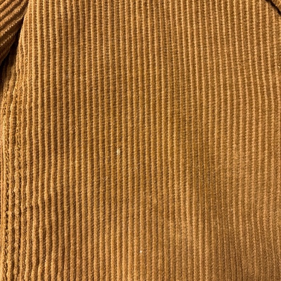 Mini Boden Boy's Brown Corduroy Blazer Jacket-Red Elbow Patches Size 9/10Y - Picture 4 of 5